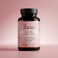 Clairvie bottle, angled hero shot